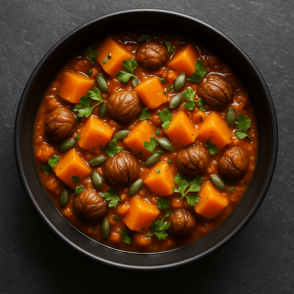Ragoût de Courge et Châtaignes