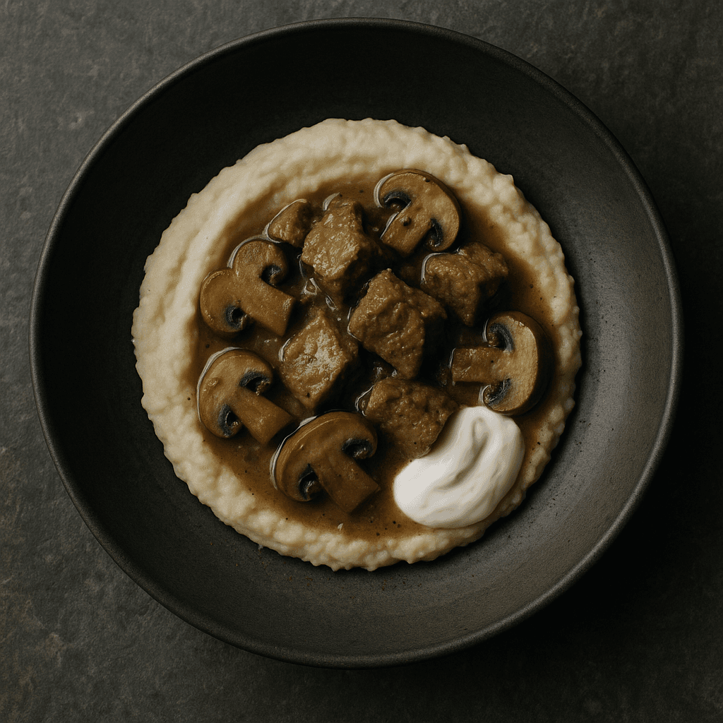 Bœuf Stroganoff Light