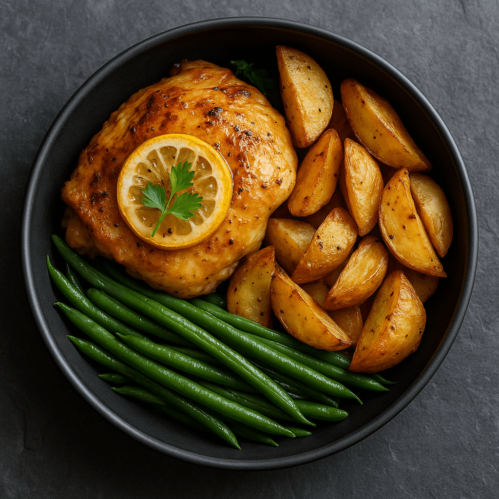Poulet grec au citron
