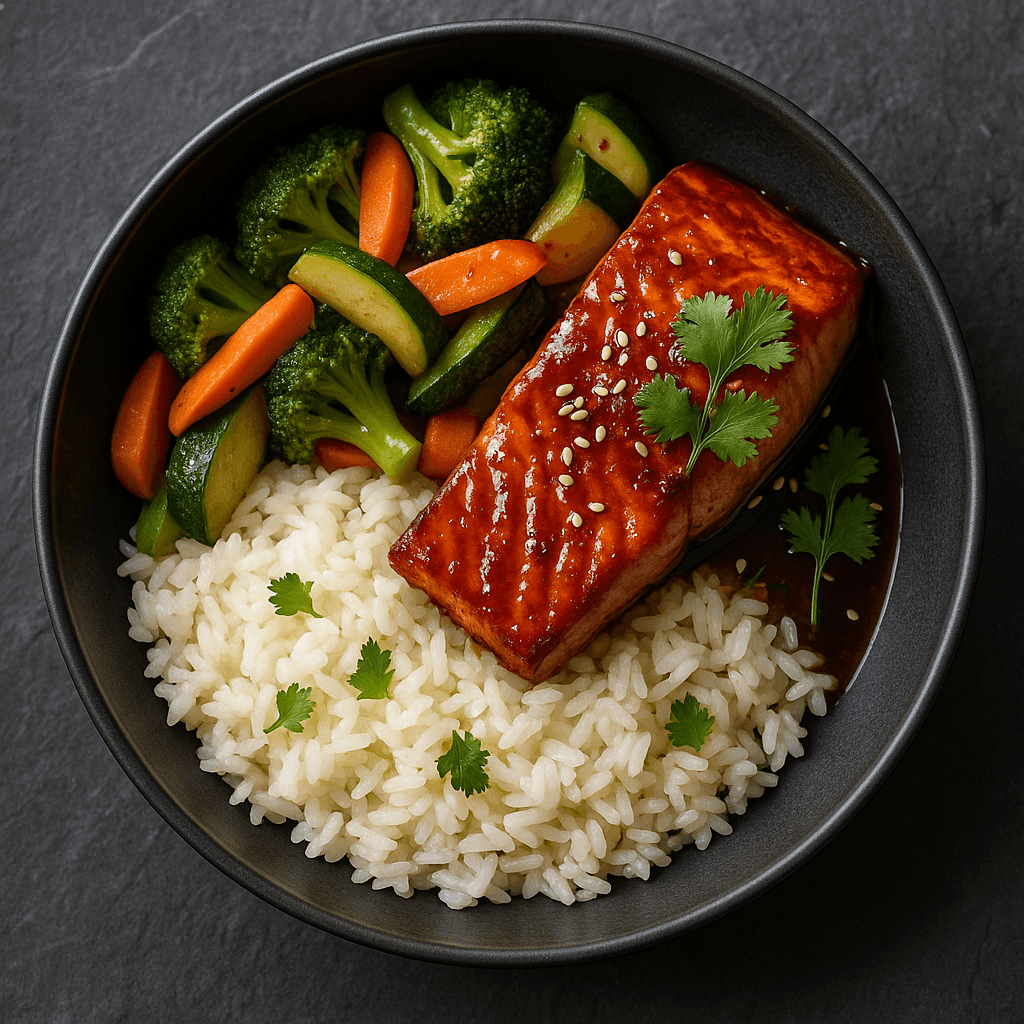 Saumon Teriyaki