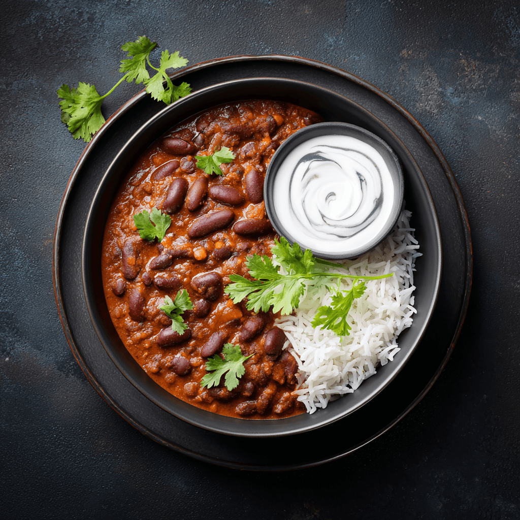 Rajma (curry de haricots rouges)