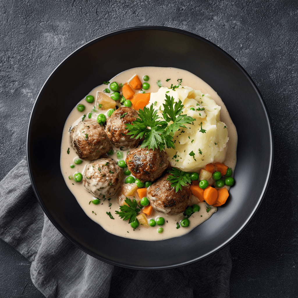 Boulettes de bœuf à la suédoise