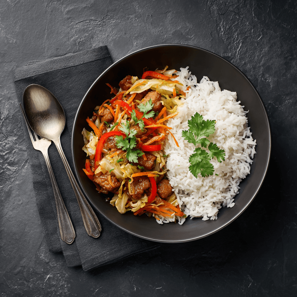 Porc chop suey